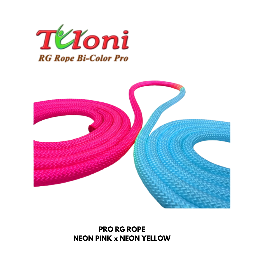 TULONI |  Rope Tuloni PRO Bi-col.  Neon Pink - Neon Blue