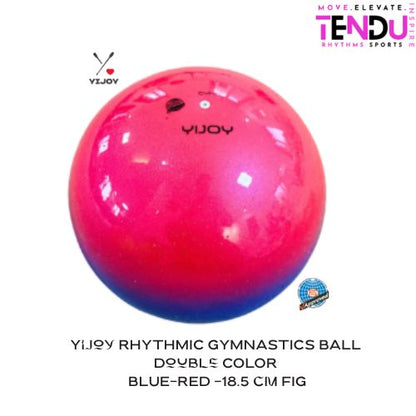 YIJOY| Ball mod. Double 18.5 cm  FIG col. Blue-Red