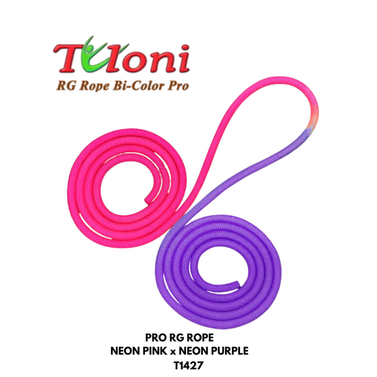 TULONI |  Rope Tuloni PRO Bi-col.  Neon Purple- Neon Pink