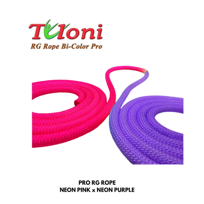 TULONI |  Rope Tuloni PRO Bi-col.  Neon Purple- Neon Pink