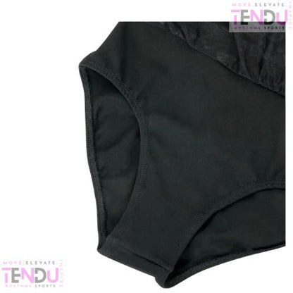 V-Back Design Ballet Leotard with Flowy Skirt