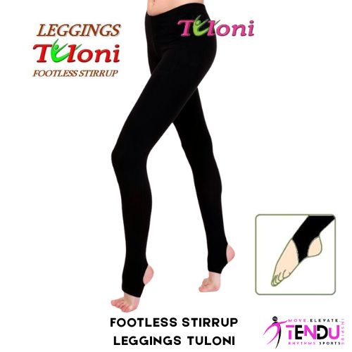 TULONI | Stirrup Leggings Black