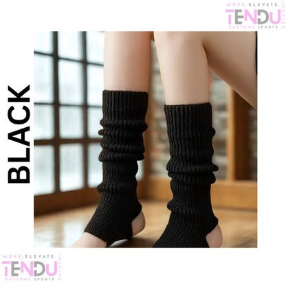 Knitted Leg Warmers for Ballet & Gymnastics