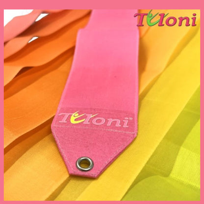 TULONI |  Multicolored ribbon Tuloni col. Pink-Orange-Yellow