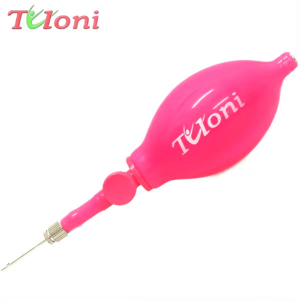 TULONI | Ball mini inflator 18 cm with Valve col. Pink (RA-T18-MIP )