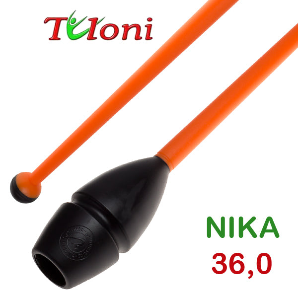 TULONI |  Clubs Connectable 36cm mod. Nika bi-col. Black x Orange (CL-T36-NBO )