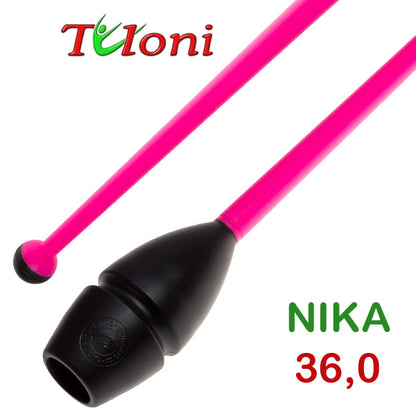 TULONI |  Clubs Connectable 36cm mod. Nika bi-col. Black x Pink (CL-T36-NBPi)