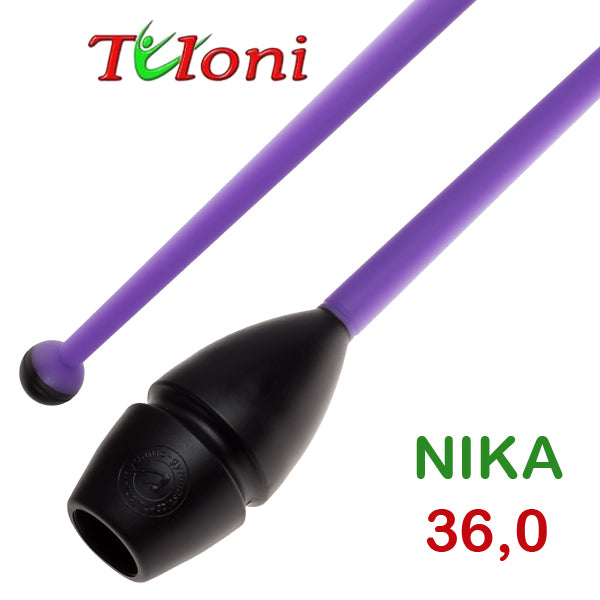 TULONI |  Clubs Connectable 36cm mod. Nika bi-col. Black x Purple (CL-T36-NBP)