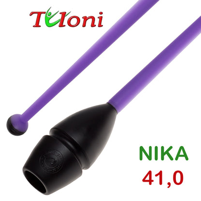 TULONI |  Clubs Connectable 41cm mod. Nika bi-col. Black x Purple (CL-T41-NBP)