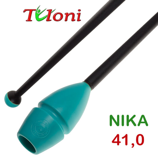 TULONI |  Clubs Connectable 41cm mod. Nika bi-col. Turquoise x Black (CL-T41-NTB )