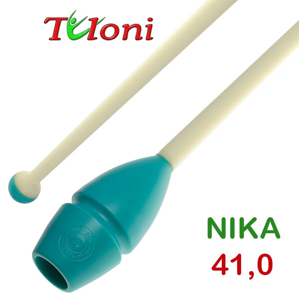 TULONI | Clubs Connectable 41cm mod. Nika bi-col. Turquoise x White (CL-T41-NTW)