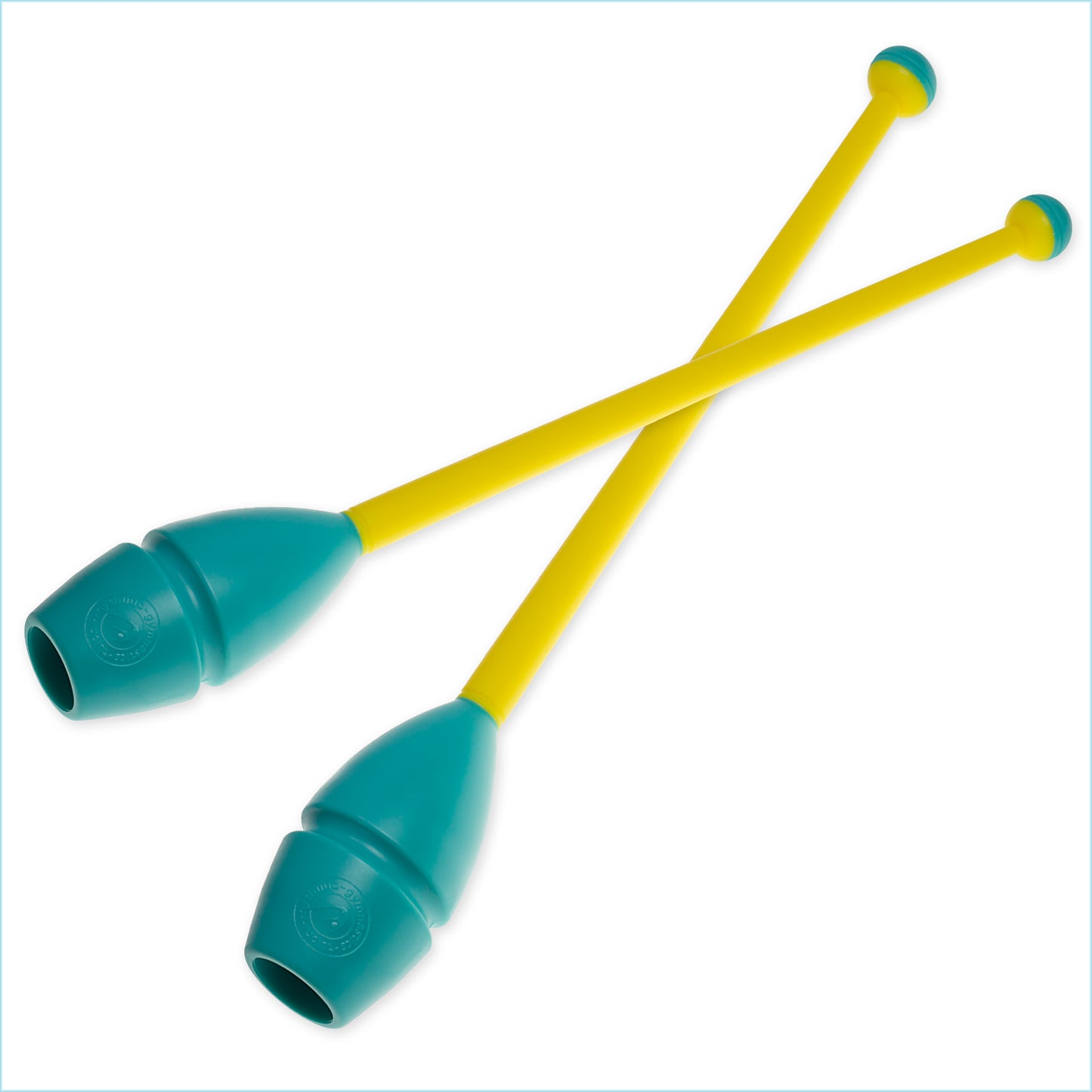 TULONI | Clubs Connectable 41cm mod. Nika bi-col. Turquoise x Yellow (CL-T41-NTY)