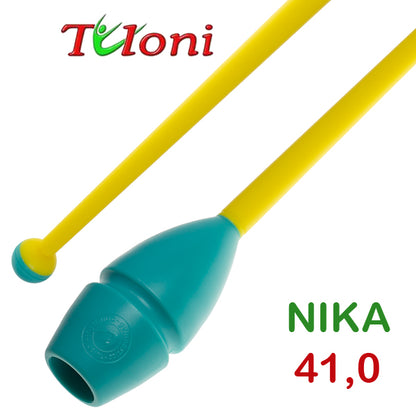 TULONI | Clubs Connectable 41cm mod. Nika bi-col. Turquoise x Yellow (CL-T41-NTY)