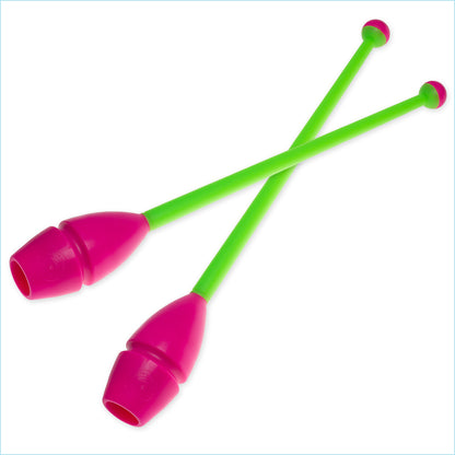 TULONI | Clubs Connectable 36cm mod. Nika bi-col. Pink x Green (CL-T36-NPG )