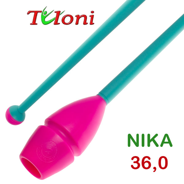 TULONI |  Clubs Connectable 36cm mod. Nika bi-col. Pink x Turquoise (CL-T36-NPT)