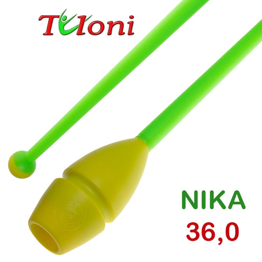 TULONI |  Clubs Connectable 36cm mod. Nika bi-col. Yellow x Green (CL-T36-NYG)