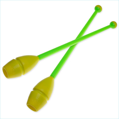 TULONI |  Clubs Connectable 36cm mod. Nika bi-col. Yellow x Green (CL-T36-NYG)