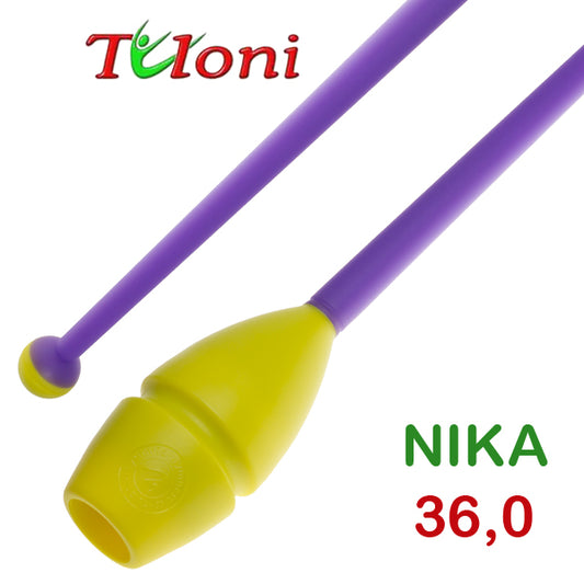 TULONI |  Clubs Connectable 36cm mod. Nika bi-col. Yellow x Purple (CL-T36-NYP)