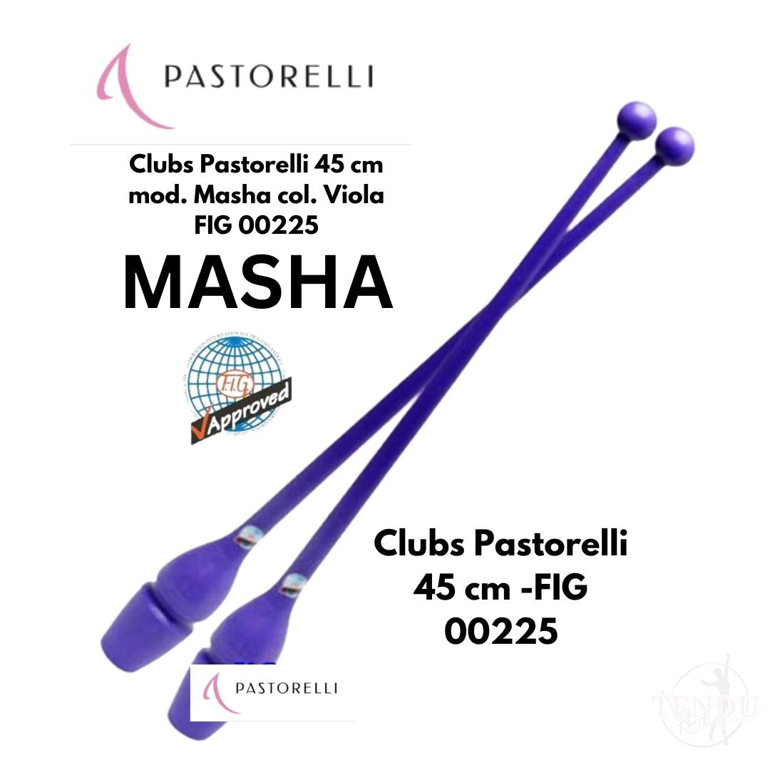 PASTORELLI |  Clubs Pastorelli 45 cm mod. Masha col. Viola FIG 00225 (CL-P45-MV)