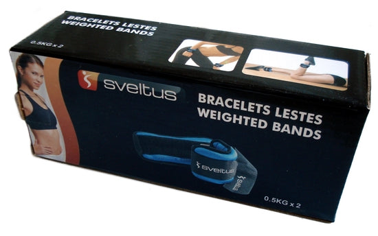 SVELTUS | Ankle/wrist weights Sveltus pair 2pcs x 0.5 = 1.0 kg