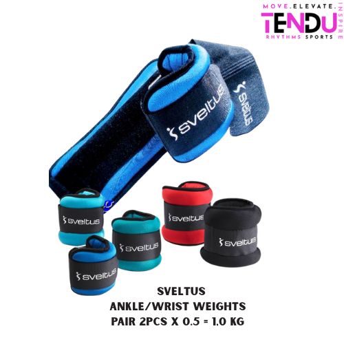 SVELTUS | Ankle/wrist weights Sveltus pair 2pcs x 0.5 = 1.0 kg