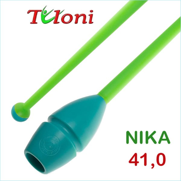 TULONI |  Clubs Connectable 41cm mod. Nika bi-col. Turquoise x Green (CL-T41-NTG)