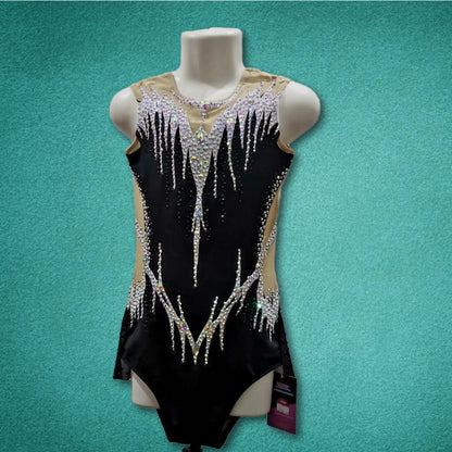Black Ice Rhythmic Gymnastics Leotard