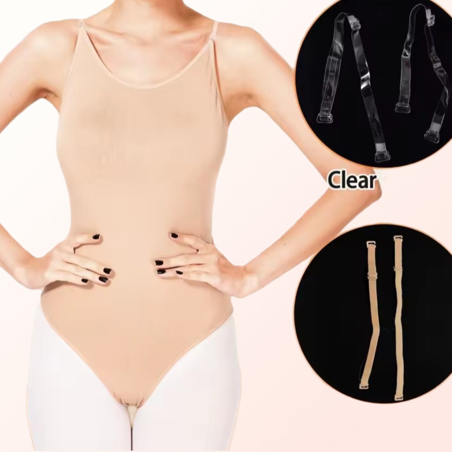 Women Ballet Camisole /Undergarment Leotard - Nude