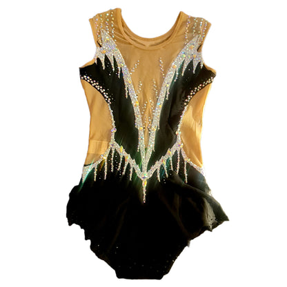 Black Ice Rhythmic Gymnastics Leotard