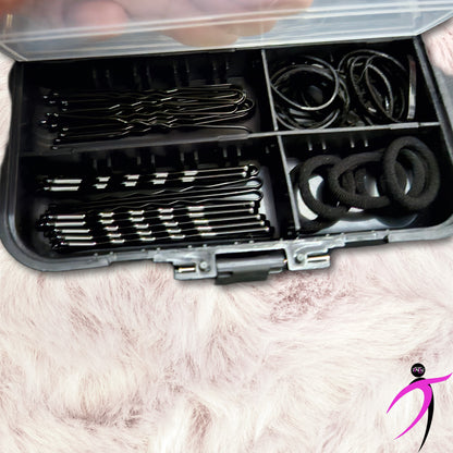 TENDU RHYTHMS |Hair Bun Kit for Gymnast, Dancers & Ballerinas(HA-HBK)