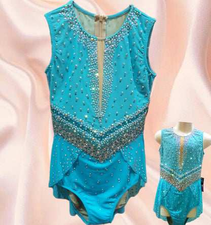 Aqua Radiance Rhythmic Gymnastics Leotard