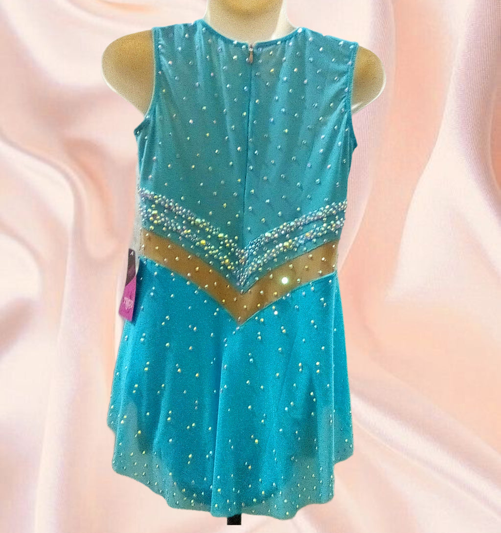 Aqua Radiance Rhythmic Gymnastics Leotard