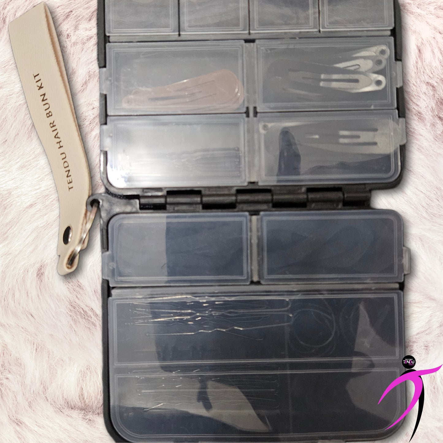 TENDU RHYTHMS |Hair Bun Kit for Gymnast, Dancers & Ballerinas(HA-HBK)