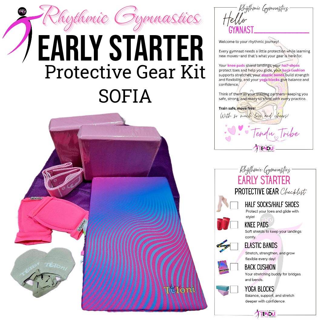 TENDU|   Rhythmic Gymnastics  Early Starters Protective Gear Kit