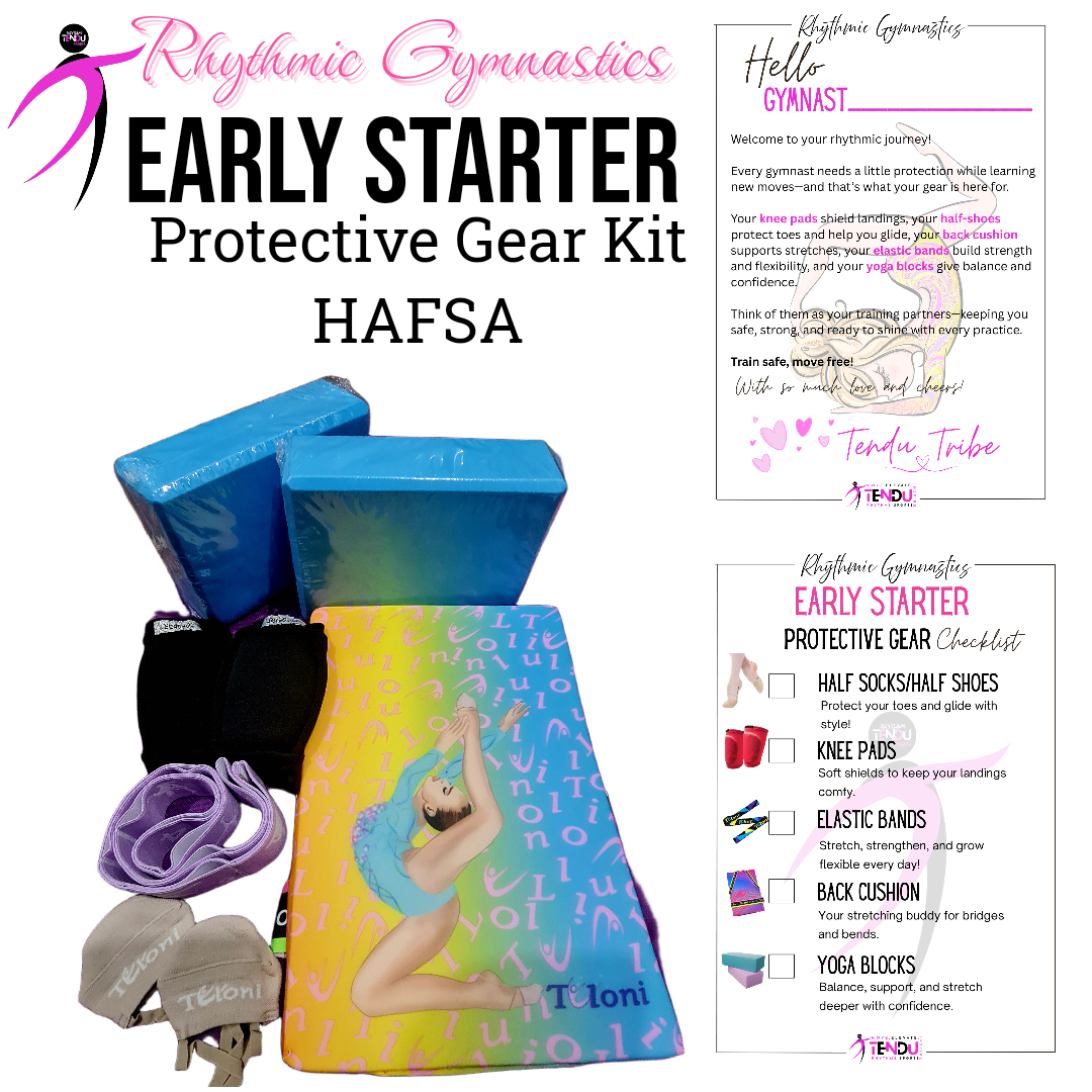 TENDU|   Rhythmic Gymnastics  Early Starters Protective Gear Kit