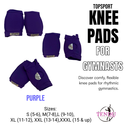 TOPSPORT | Rhythmic Gymnastics Knee Pads col. PURPLE