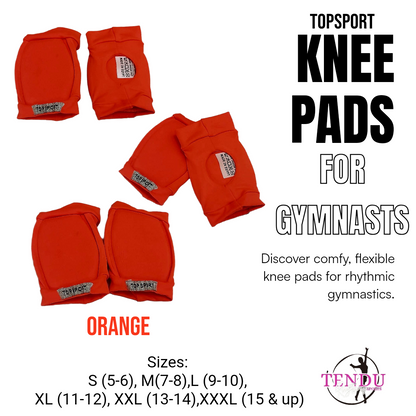 TOPSPORT | Rhythmic Gymnastics Knee Pads col. ORANGE