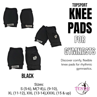 TOPSPORT | Rhythmic Gymnastics Knee Pads col. BLACK