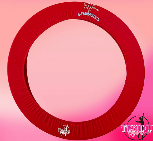 TENDU|Stretchy Hoop Cover-Red Passion