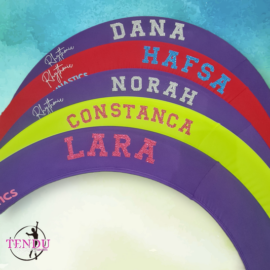 TENDU| Hoop Cover Customised/ Personalised Add on Name