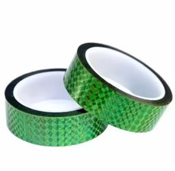 1 Roll Adhesive Laser Glitter Tape - for Hoops and Clubs (RGA-GT10-50M)