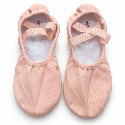 Tendu Stretch Ballet Shoes – Split Sole-col. Pink Blush