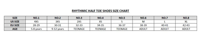 TENDU |Rhythmic Gymnastics Half Shoes