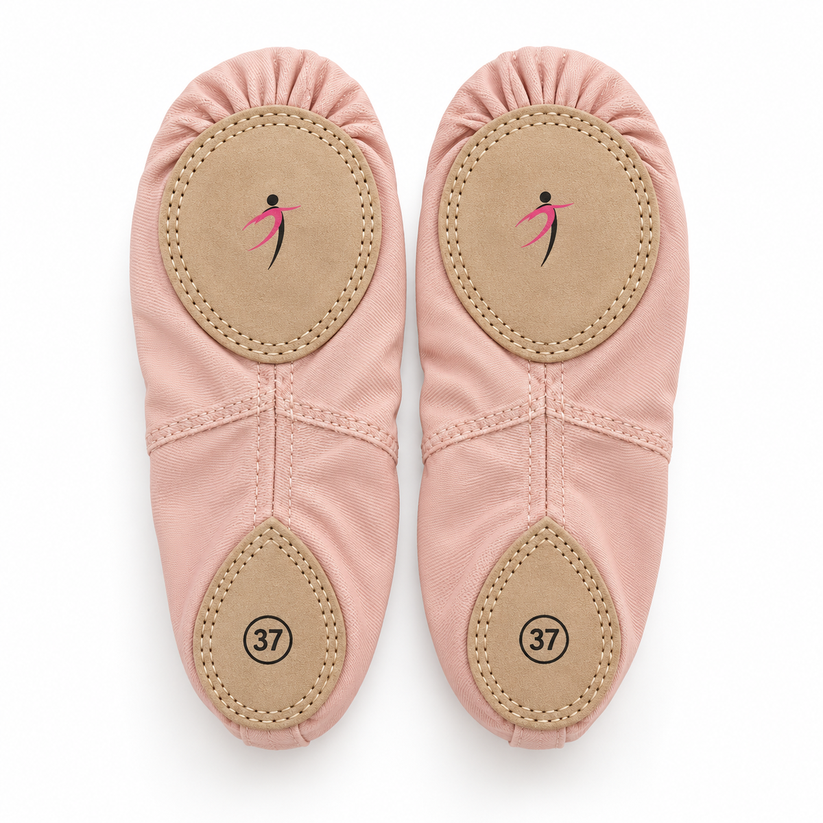 Tendu Stretch Ballet Shoes – Split Sole-col. Pink Blush