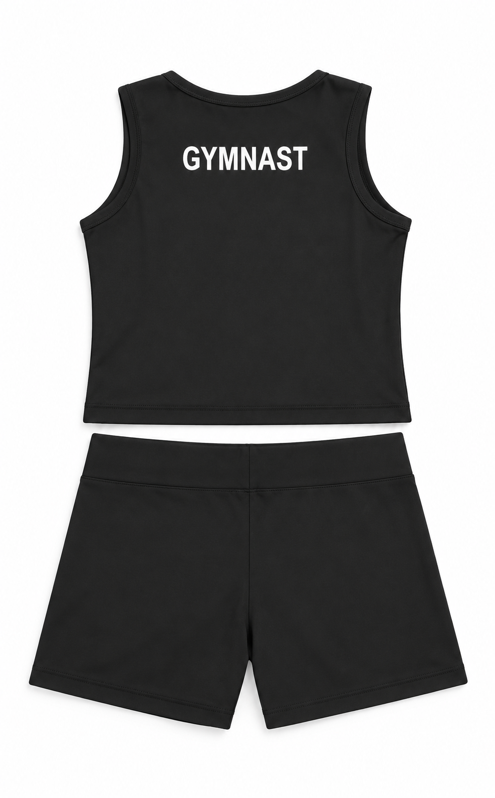 TENDU |  Tendu Gymnastics Top & Shorts Set - White GYMNAST